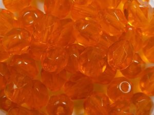 0060119 Light Hyacinth Czech Glass Facet Firepolish 6 mm 25 stuks - Afbeelding 1