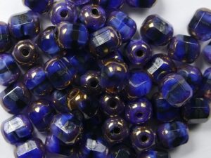 0090040 Blue Chroust Bronze Lantern facet 15 Pc - Afbeelding 1