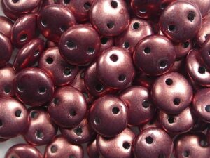 CML-04B01 CzechMate Lentils Colortrends Saturated Metallic Grenadine 40 Pc.