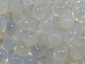 CD-01000 7x5 mm White Opal Drops 50 Pc.