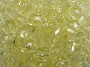 FP1-05-80110 Light Citrine Czech Glass Facet Firepolish 5mm 35 stuks - Afbeelding 1