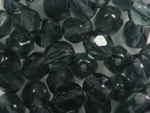 FP1-06-30330 Montana Czech Glass Facet Firepolish 6 mm 25 stuks - Afbeelding 1