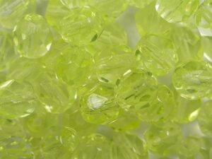 FP1-06-80130 Jonquil Czech Glass Facet Firepolish 6 mm 25 stuks