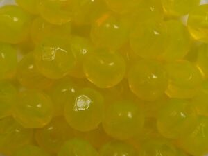 FP1-06-81210 Opal Yellow Czech Glass Facet Firepolish 6 mm 25 stuks