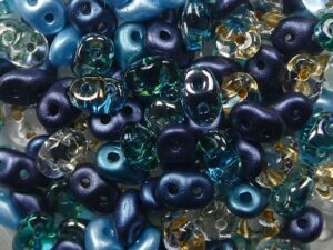 SD-mix152 Caribbean Seas Matubo SuperDuo 10 gram - Afbeelding 1