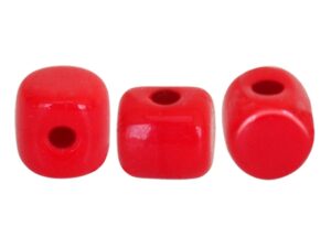 MIN-93200 Opaque Coral Red Minos par Puca 10 gram - Afbeelding 1