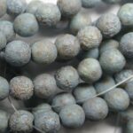06-R-03000-65431-54308 6 mm rounds chalk white etched green blue lazura aqua washed kleurnummer 03000-etched-65431-54308