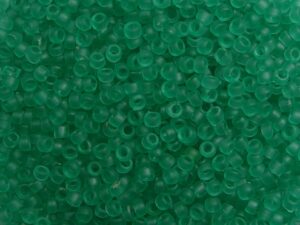 TR-15-0072F Transparent Frosted Dark Peridot - Afbeelding 1