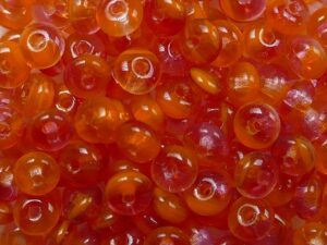 0060124 Crystal Orange Rondelle 80 Pc. - Afbeelding 1