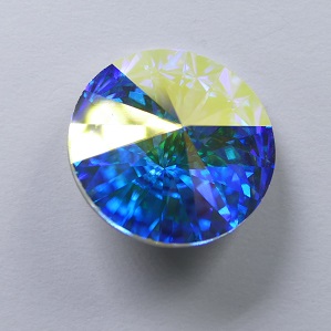 SW-R-18-CRYSAB Crystal AB 18 mm Swarovski Rivoli
