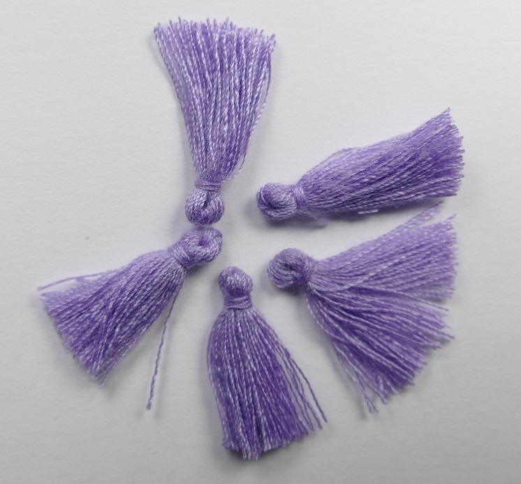 TS-LI tassel, kwastje 1,7 cm lila
