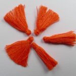 TS-OR tassel, kwastje 1,7 cm oranje