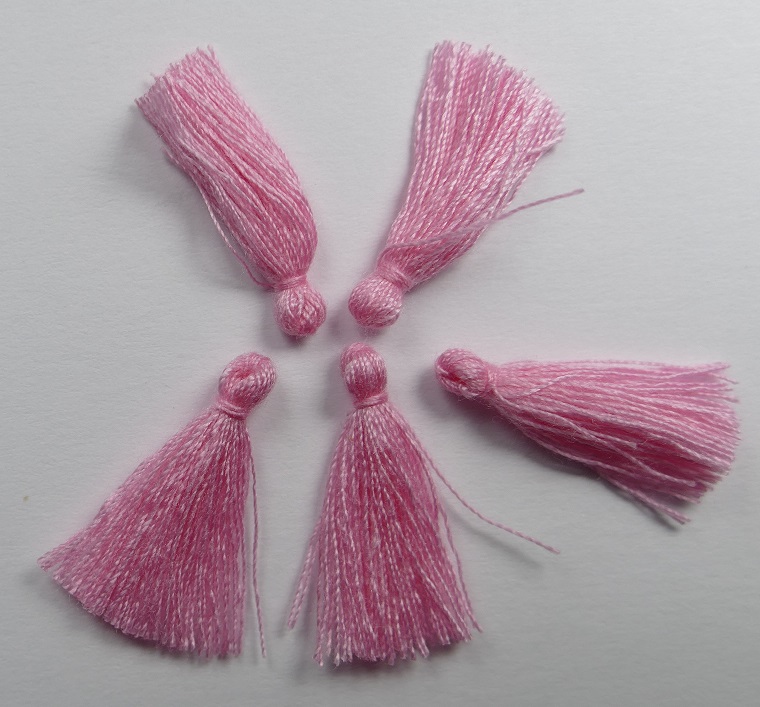 TS-RO tassel, kwastje 1,7 cm rose