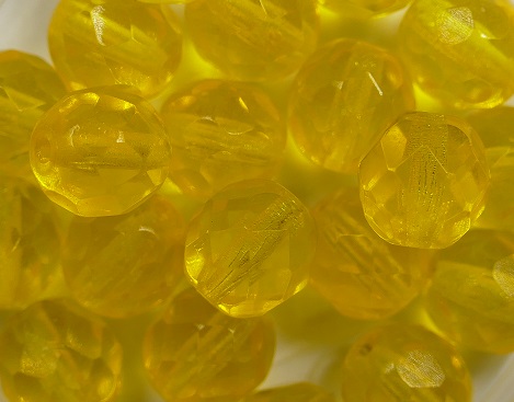 fp1-08-80020 8 mm firepolish amber