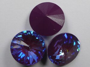 SW-R-14-CBD Rivoli 14mm Crystal Burgundy DeLite - Afbeelding 2