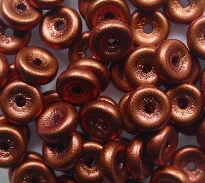 wheel beads 01750 matte metallic copper