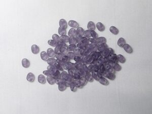 SD-20500M Matte Tanzanite Matubo SuperDuo 10 gram - Afbeelding 1