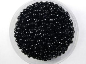 M-BB-0401 Opaque Black Miyuki Berry Bead