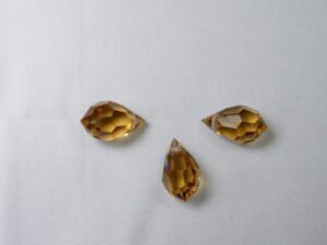 PrD-9-LTCTOP Drop, 9x15 mm, Preciosa, Light Colorado Topaz - Afbeelding 1