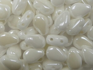 RDD-03000-20600 Round Dropduo, 5x7 mm, Chalk White Shimmer