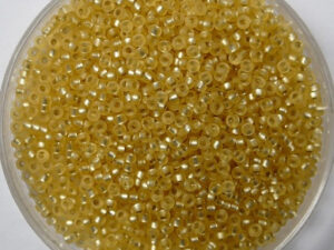 M-15-0003F Matte Gold Silver Lined 10 gram