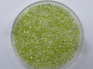 DB-11-0903 Sparkling Peridot Lined Crystal Miyuki Delica's 11/0