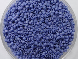 DB-11-2318 Opaque Glazed Frosted Rainbow Soft Blue Miyuki Delica's 11/0