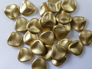 Rose Petals, 14x13 mm, Aztec Gold