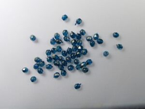 FP1-03-69266CR Halo Azurite Czech Glass Facet Firepolish 3mm 50 stuks