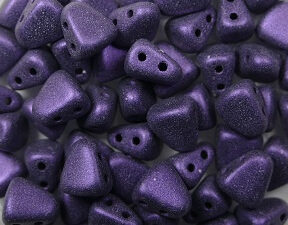 NB-79021MJT Nib-Bit, 6x5 mm, Matubo, Metallic Suede Purple
