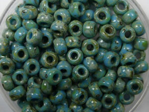 M-6-4514 Opaque Picasso Turquoise 10 gram