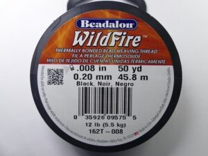 Wildfire Black 0.20 mm 50 yard (45 meter)