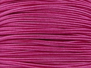 Soutache koord, Strawberry Pink, per meter