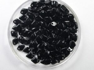 DSB-23980 Dragon Scale beads, Jet