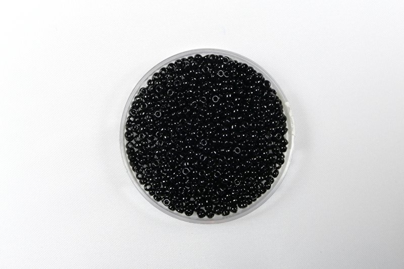 M-11-0401 Black Miyuki Rocailles 11/0 M-11-0401 Black Miyuki Rocailles 11/0