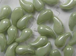 Zol-L-02010-14457 Zoliduo Left, 5x8 mm, Alabaster Mint Luster