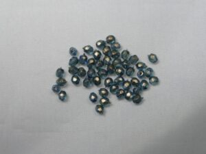 FP1-03-69263CR Halo Shadows Czech Glass Facet Firepolish 3mm 50 stuks - Afbeelding 1