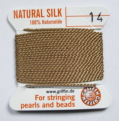 PZ-14-BEI Beige Parelzijde maat 14 PZ-14-BEI Beige Parelzijde maat 14