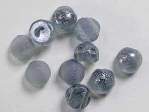CAB-2-hole-00030-23783 2-hole Cabochons, 6 mm, Crystal Etched Full Lagoon