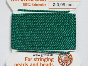 Parelzijde, maat 12, Green