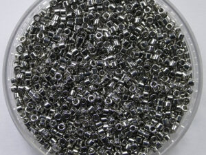 DB-11-0038 Palladium Plated Miyuki Delica's 11/0 - Afbeelding 1