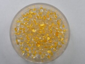 M-D-4-F05 Apricot Lined Crystal Miyuki Drops 3,4 mm - Afbeelding 1