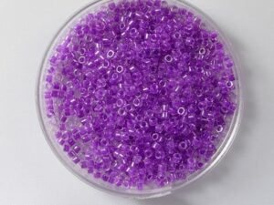 DB-11-0073 Lined Lilac AB Miyuki Delica's 11/0