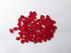 SD-90080M Matte Siam Ruby Matubo SuperDuo 10 gram - Afbeelding 1