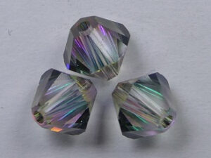 6 mm Crystal Paradise Shine Swarovski Element Bicones - Afbeelding 1