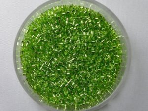 DBS-15-1206 Silver Lined Lime Miyuki Delica's 15/0