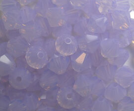 SW-05-VIOP 5 mm Violet Opal Swarovski Element Bicones - Afbeelding 2