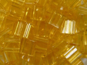 TL-0132 Topaz Miyuki Tila Beads 5x5 mm
