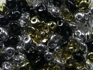 SD-mix156 Silver and Gold Matubo SuperDuo 10 gram - Afbeelding 1