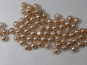 parels, 4 mm, Czech Glass, Pink Rose - Afbeelding 1